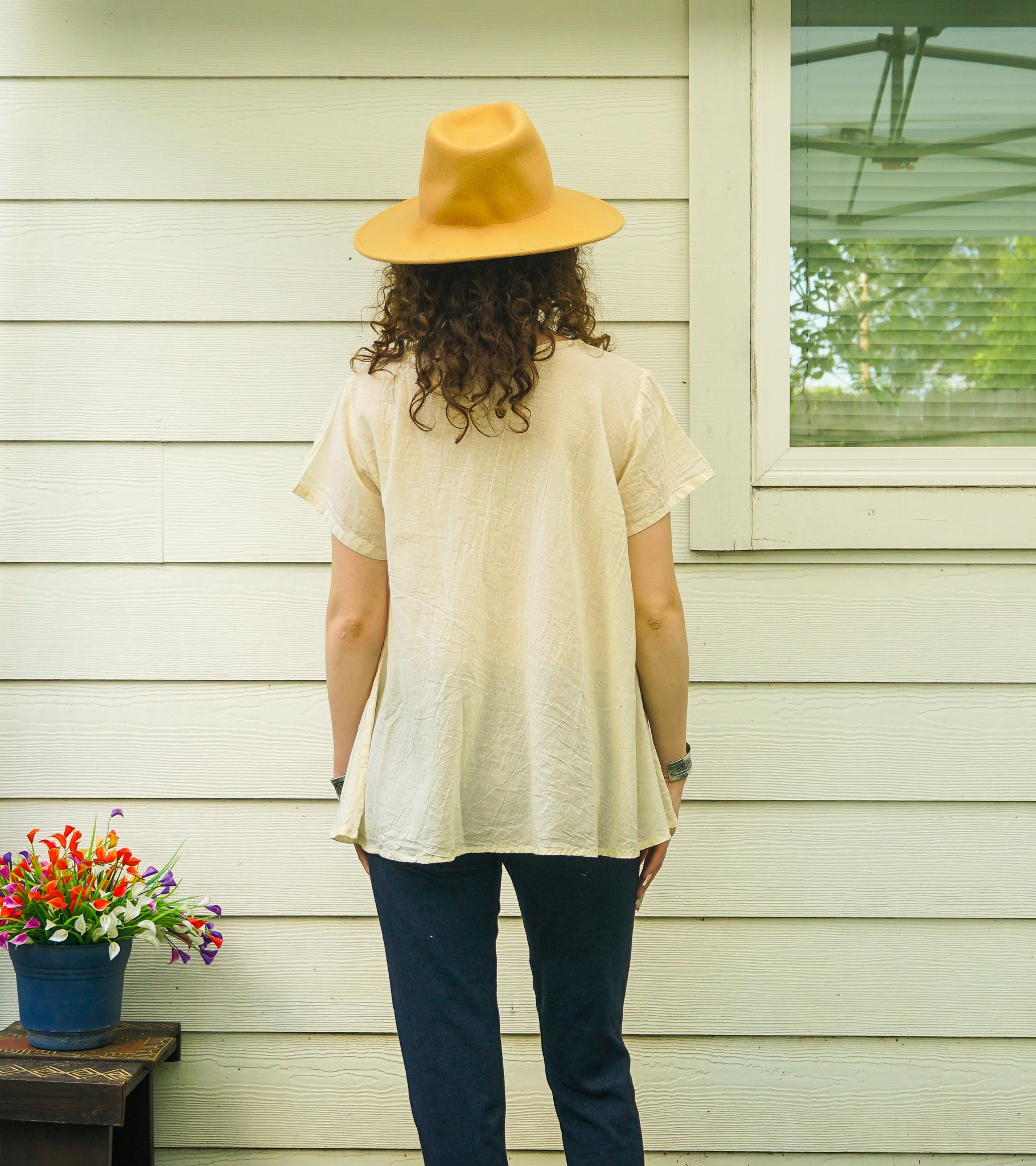 The Dove Top | Cotton Gauze