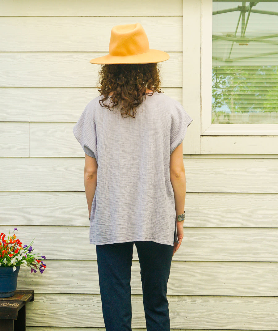 The Linnea Top | Double Gauze Cotton