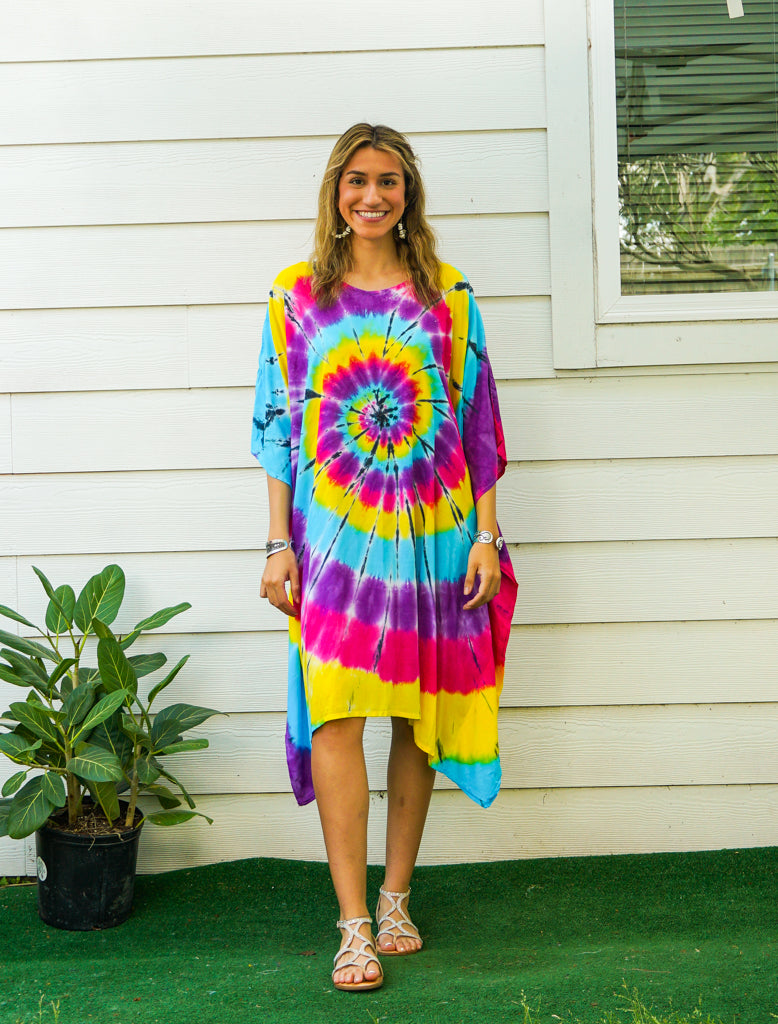 Sunburst Spiral Kaftan