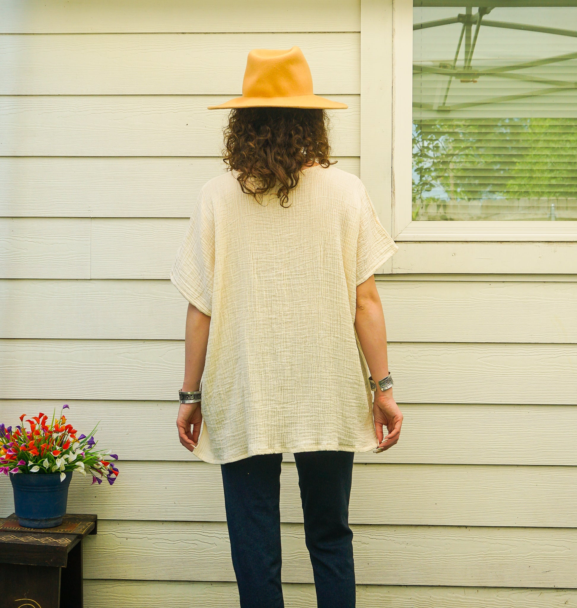 The Everly Top | Double Gauze Muslin