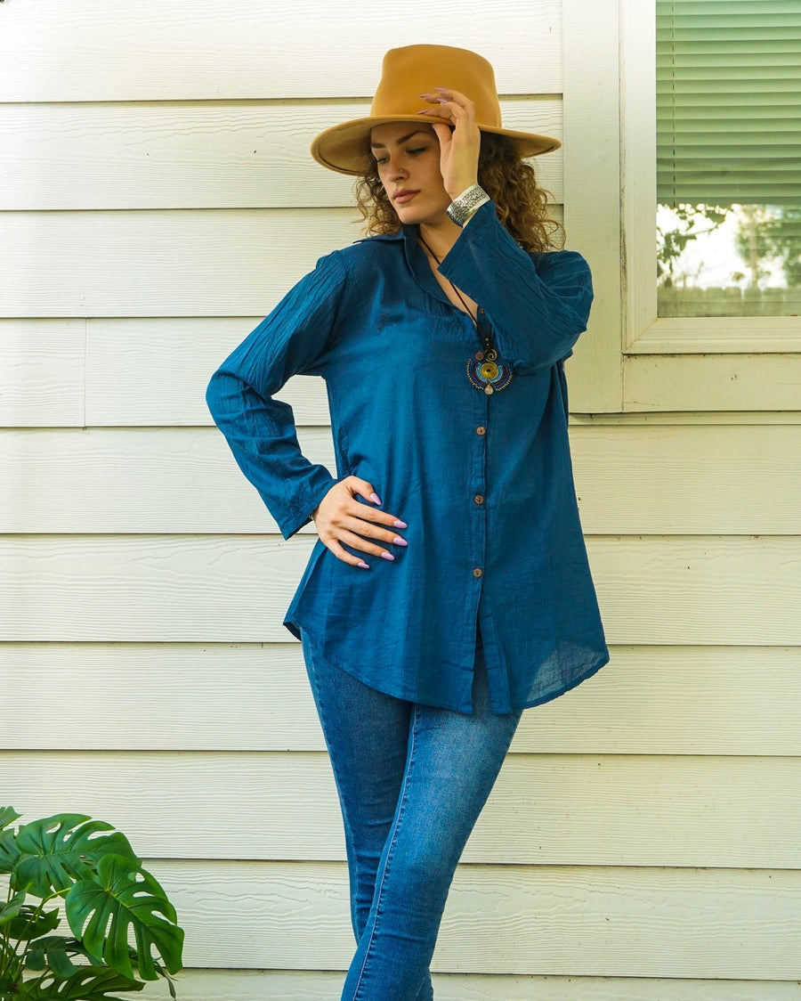 The Capri Top | Cotton Gauze