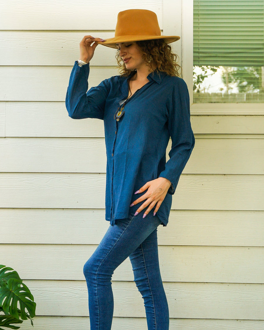The Capri Top | Cotton Gauze