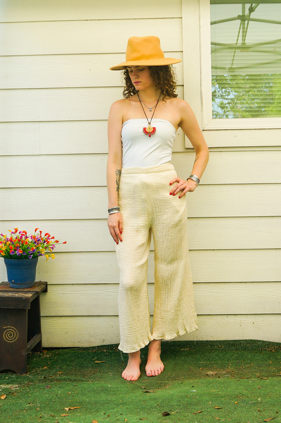 Samara Gauze Wrap Pants