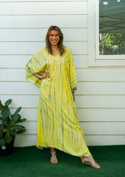 Sunshine Glow Tie-Dye Kaftan