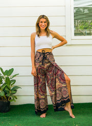 Enchanted Mandala Palazzo Wrap Pants