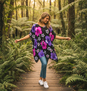 Orchid Floral Kaftan Top
