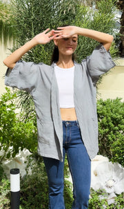 The Maia Cardigan | Cotton Gauze