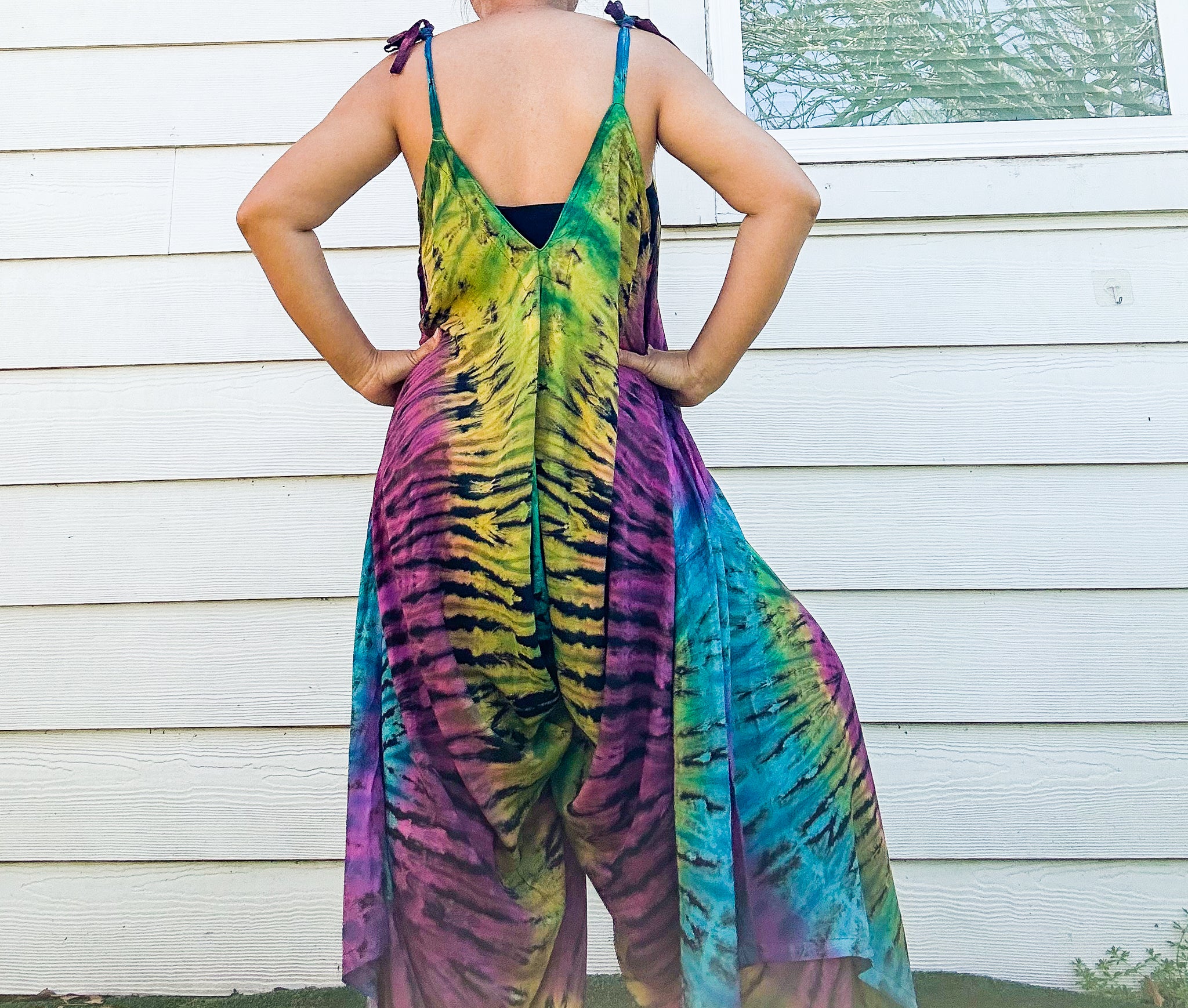 Sun & Moon Boho Hippie Jumpsuit