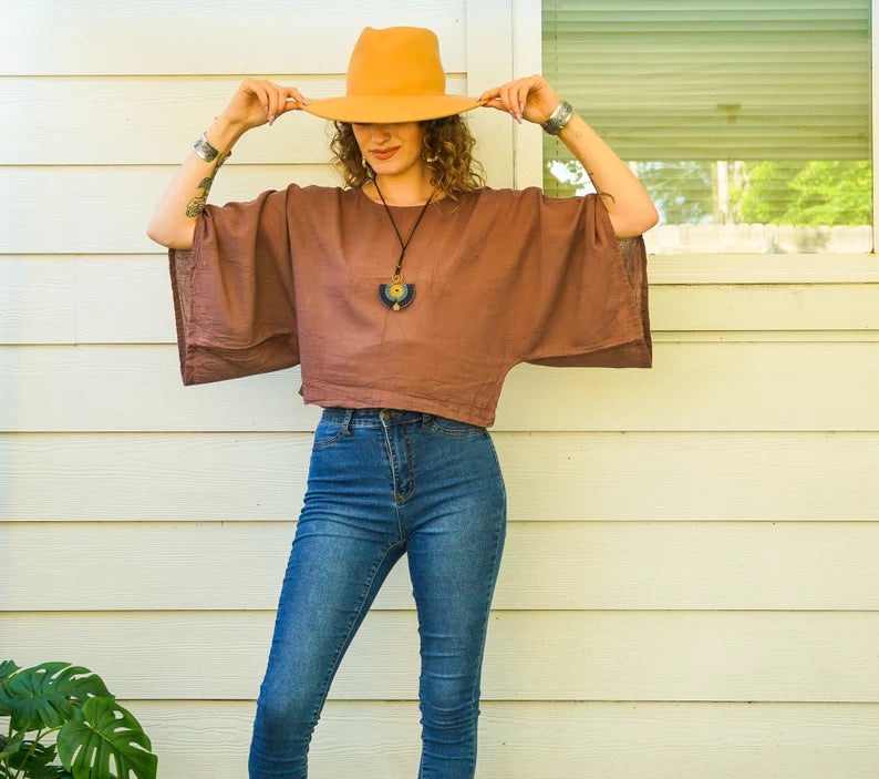 The Sedona Top | Cotton Gauze