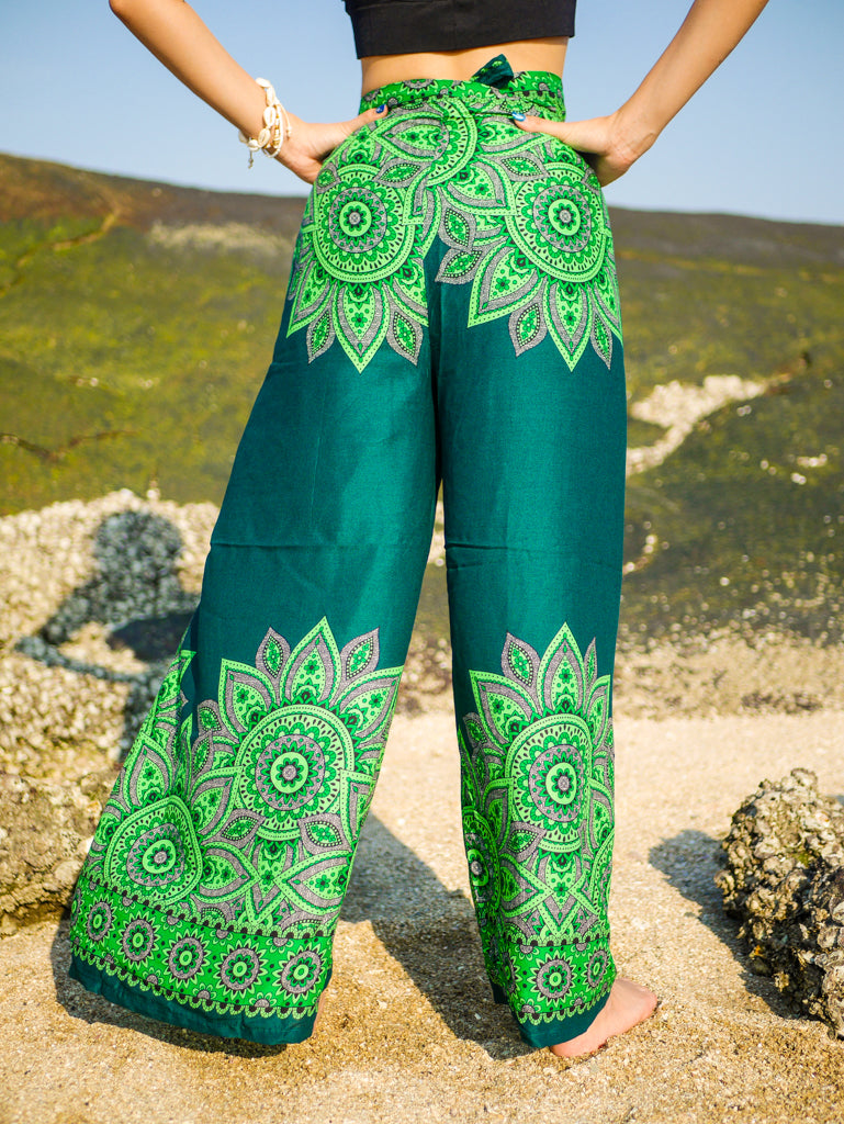 Wild Earth Palazzo Wrap Pants