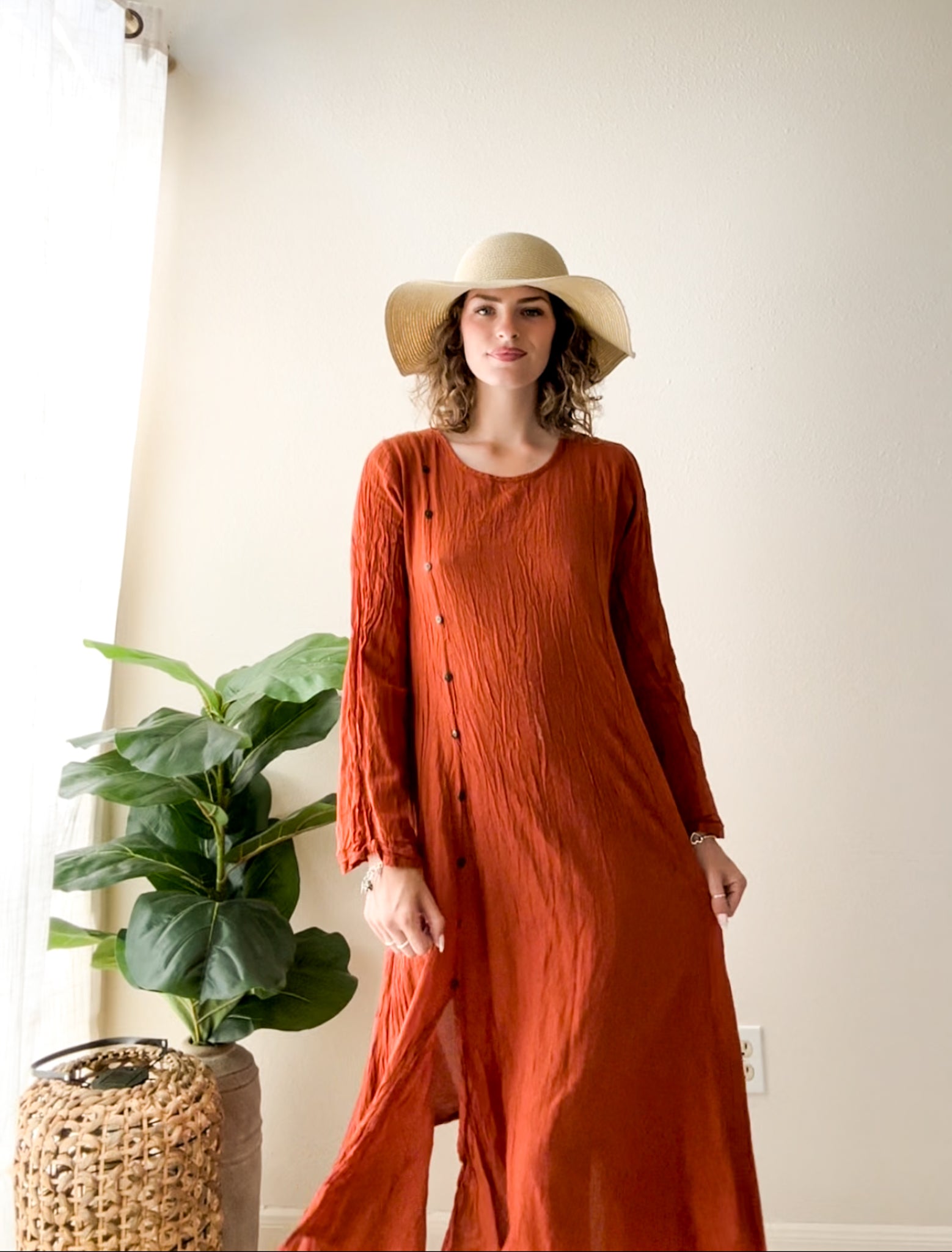 Terracotta Dress