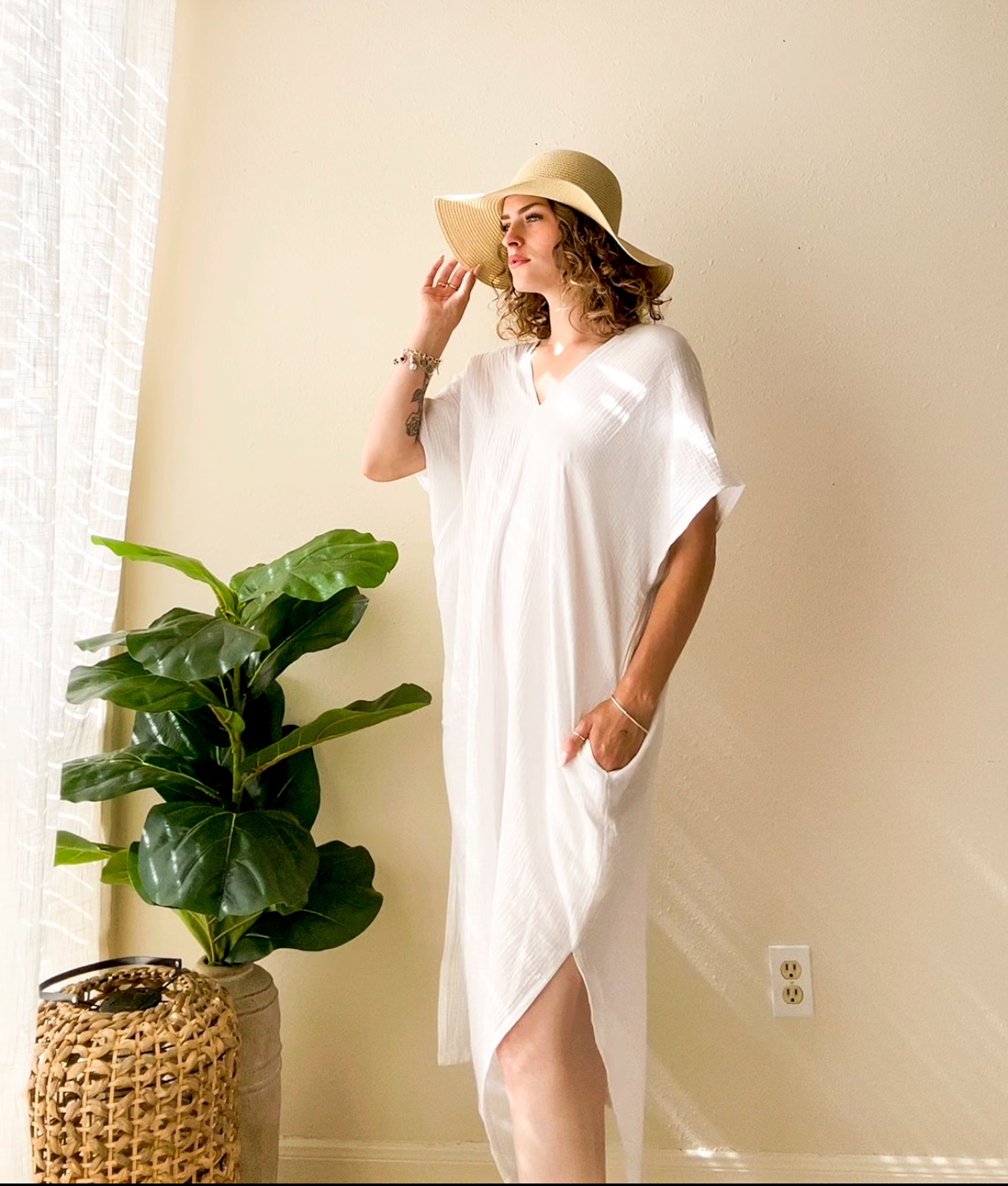 White Sands Double Gauze Dress