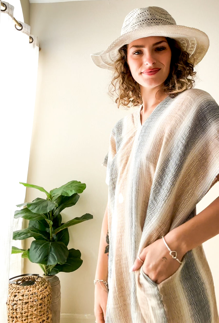 Desert Drift Double Gauze Kaftan