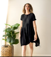 Black Willow Midi Dress