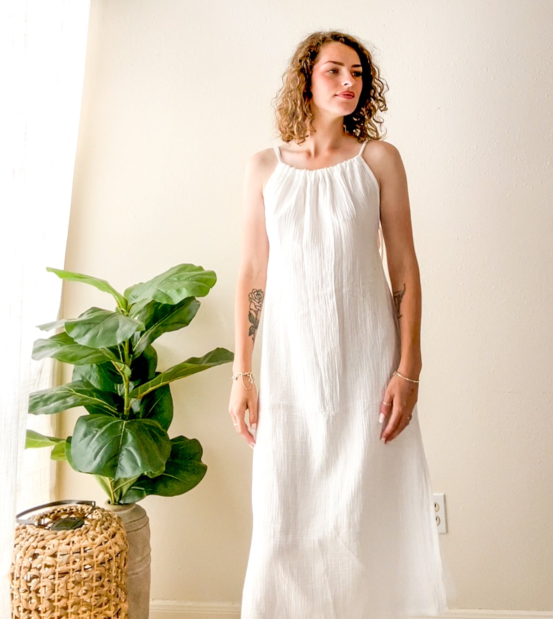 The Sicily Dress | Double Gauze