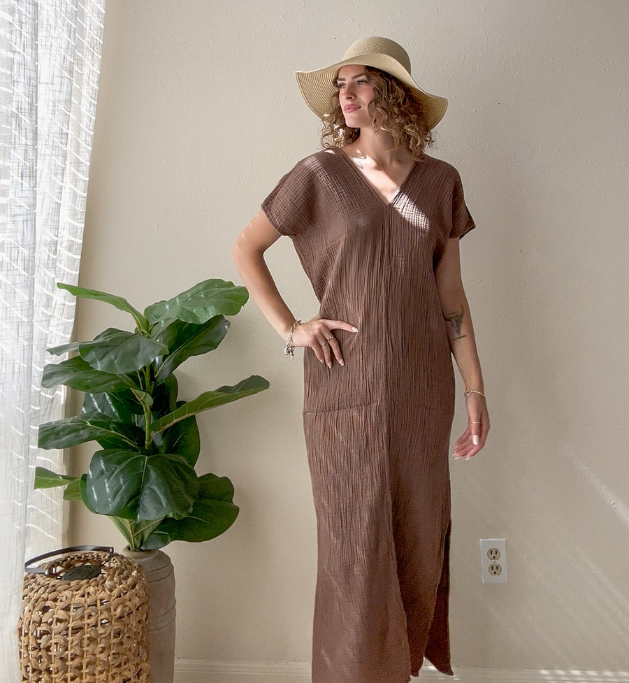 Avel Kaftan Dress | Triple Gauze
