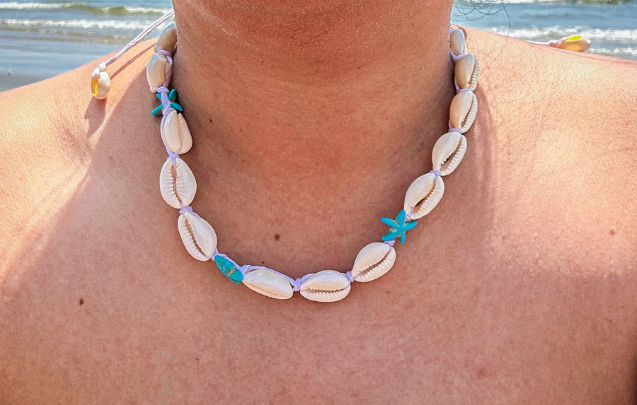 Cowrie Shell & Starfish Necklace