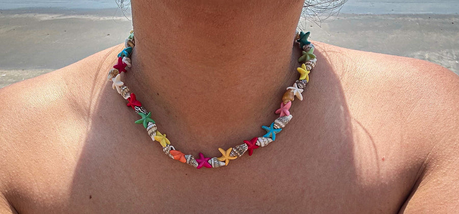 Tropical Starfish Shell Necklace