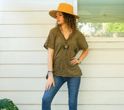Blythe Top | Cotton Gauze