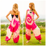 Sunkissed Gypsy Racerback Dungarees Jumpsuit Romper