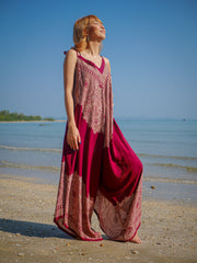 Ruby Mandala Boho Jumpsuit