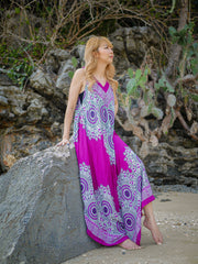 Orchid Mandala Boho Jumpsuit