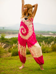 Sunkissed Gypsy Racerback Dungarees Jumpsuit Romper