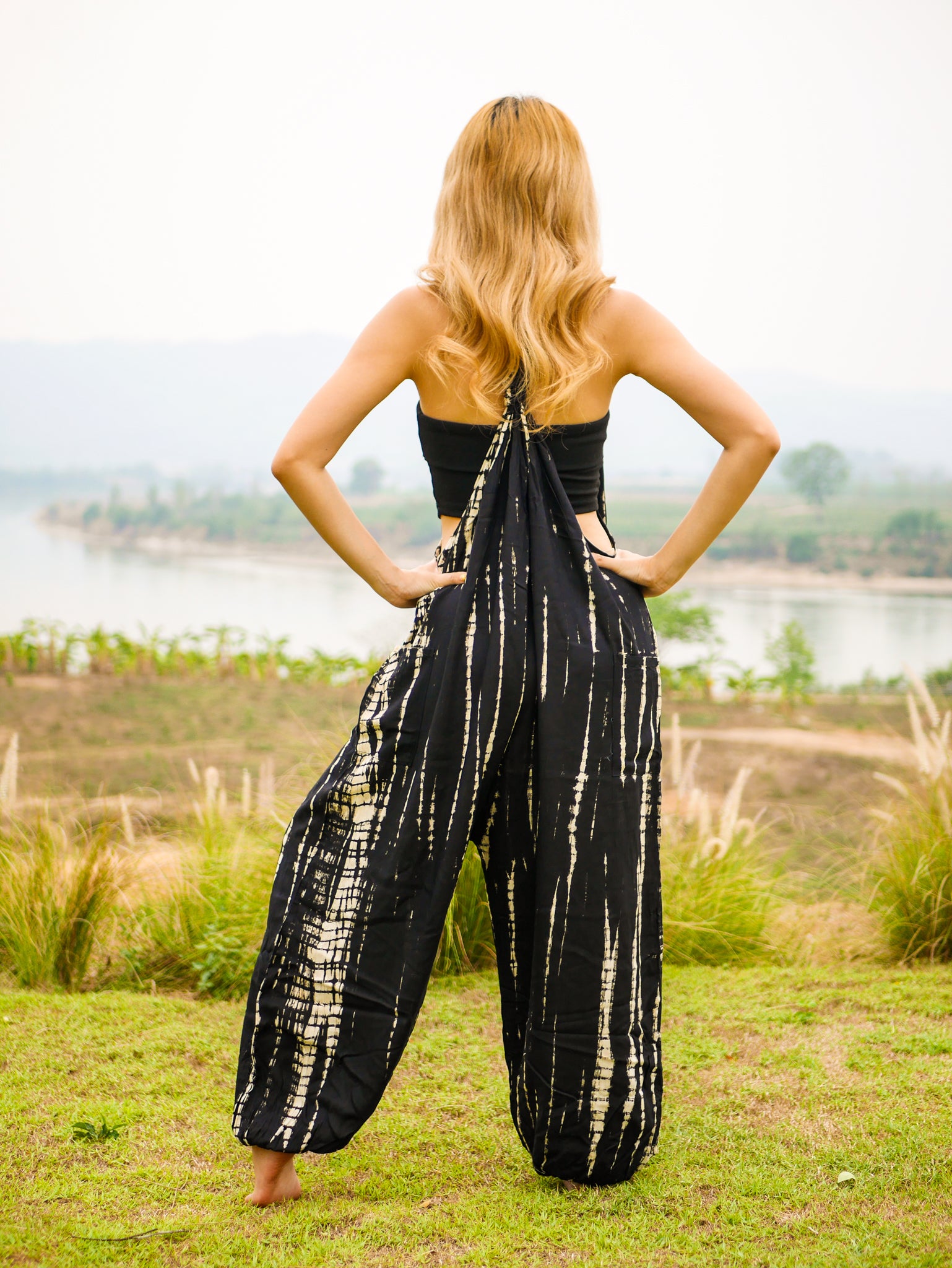 Mystic Moon Dungarees Jumpsuit