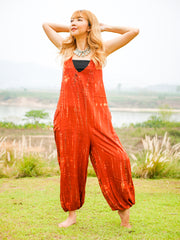 Ember Racerback Dungarees Jumpsuit Romper