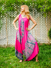 Boho Blossom Hand Dyed Jumpsuit