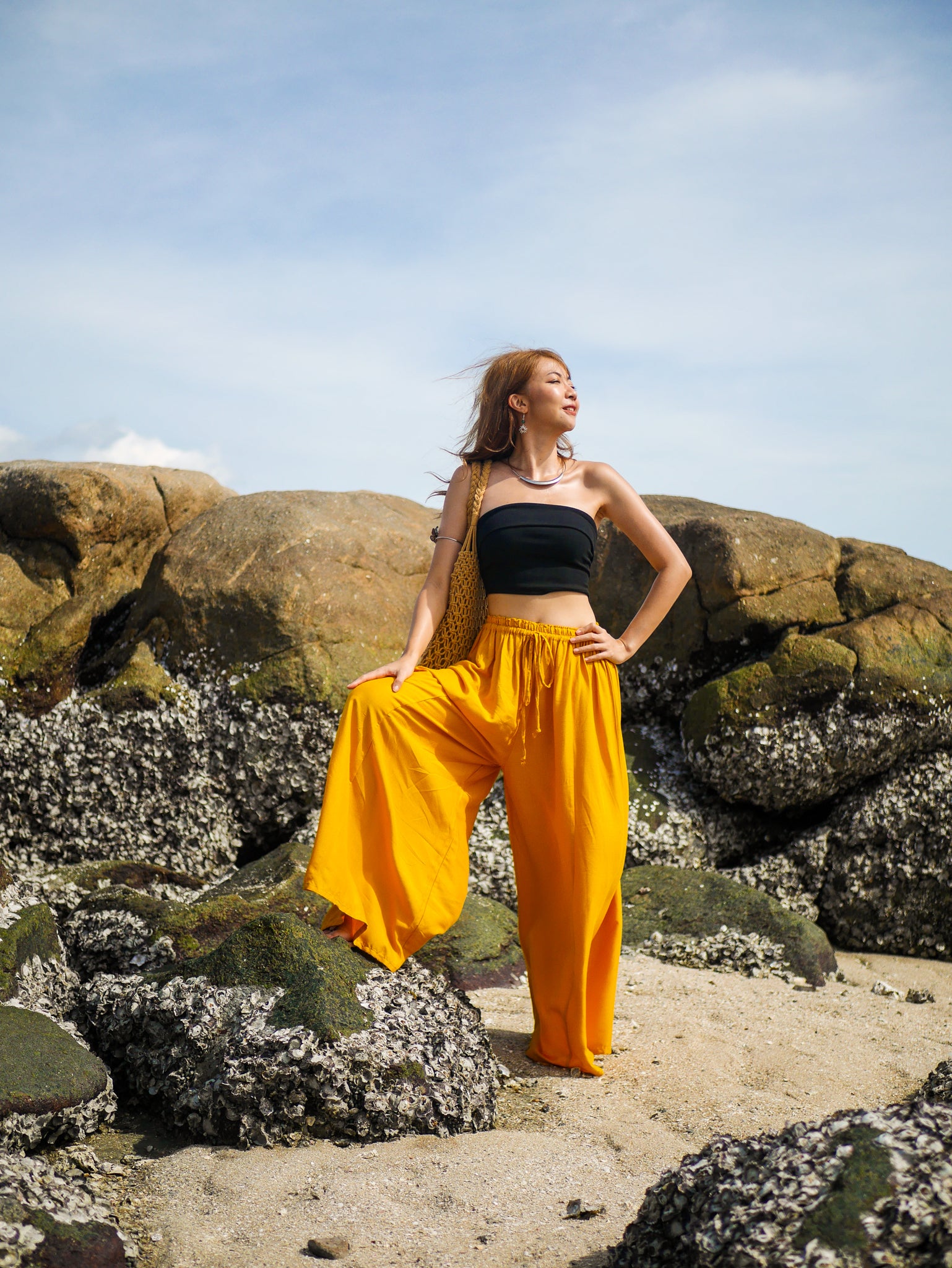 The Marigold Palazzo Pants