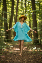 Aqua Cover Up | Bamboo Cotton