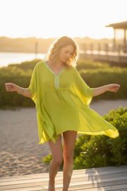Lemongrass Flow Kaftan