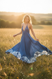 Indigo Maxi Dress