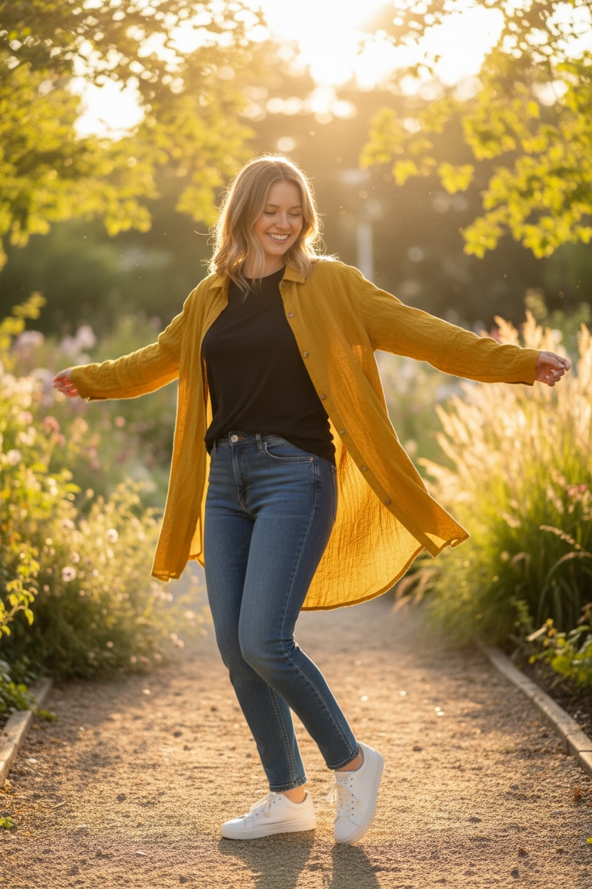 Saffron Sky Shirt