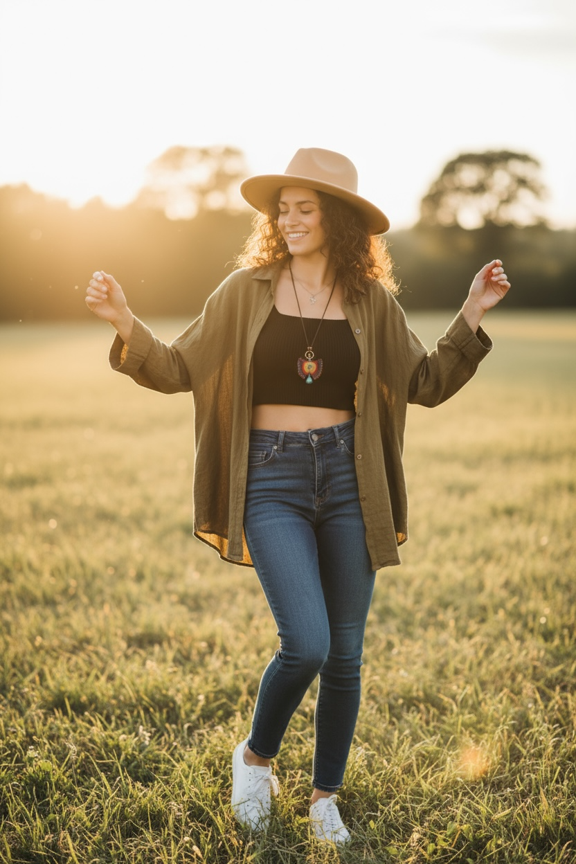 Woodland Gauze Drift Shirt