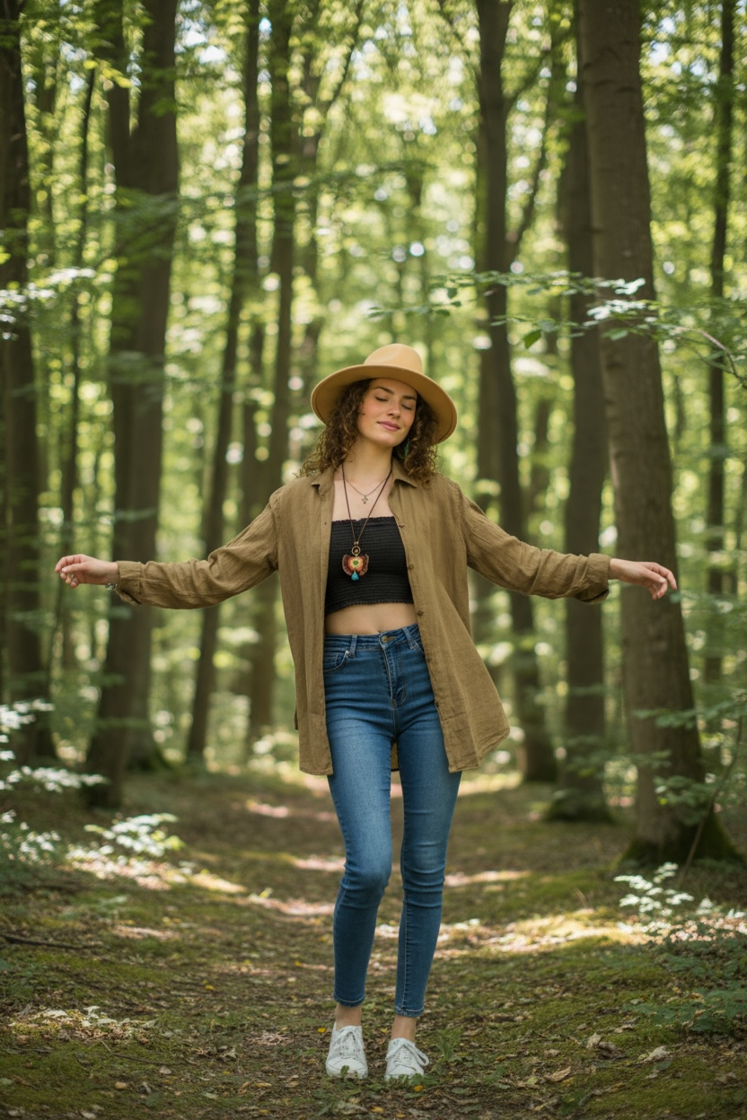 Woodland Gauze Drift Shirt