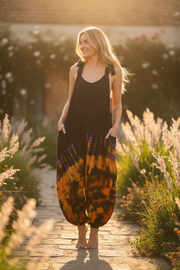 Firelight Drift Dungarees Jumpsuit