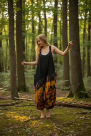 Firelight Drift Dungarees Jumpsuit