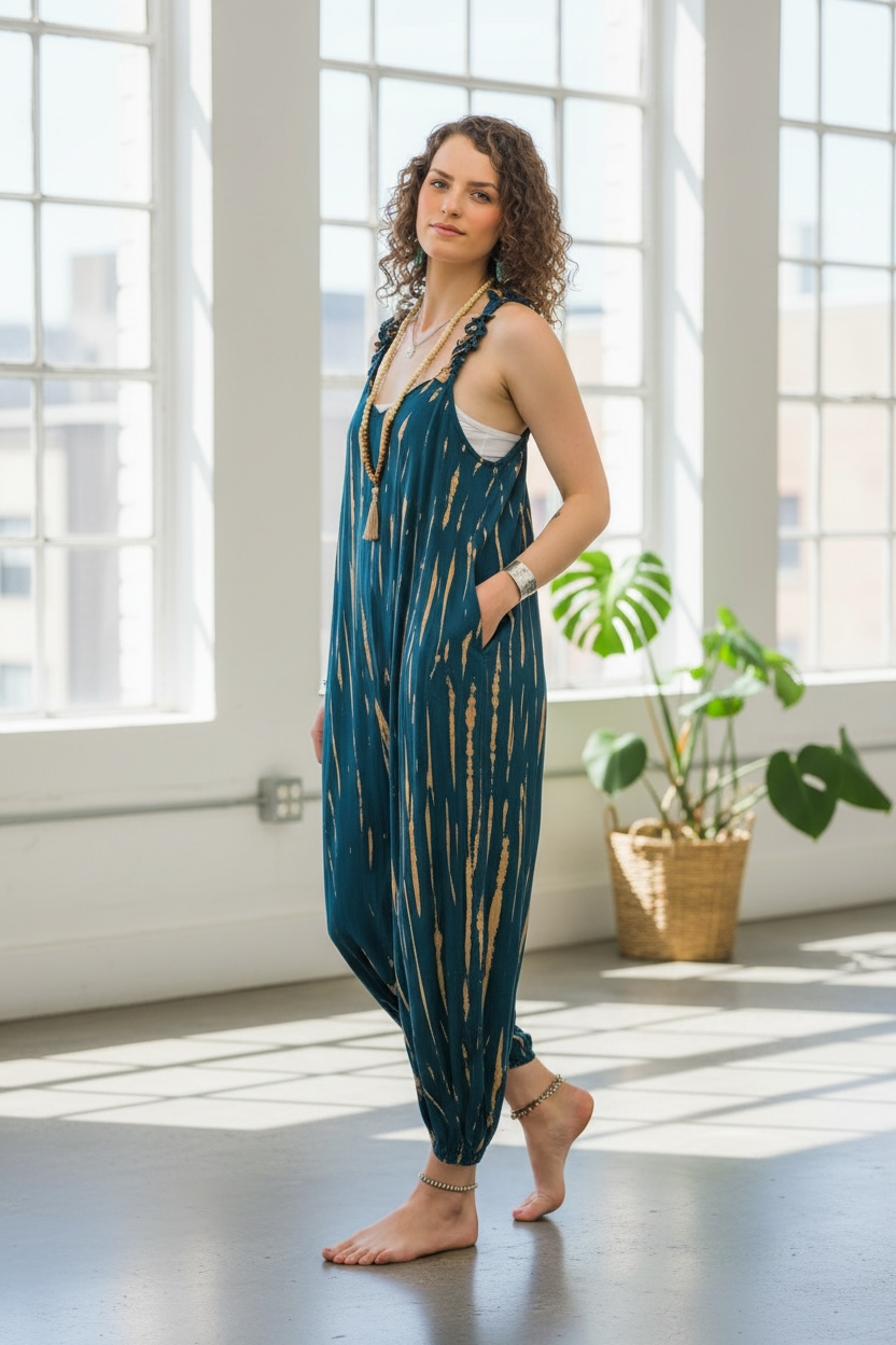 Sand & Sea Joy Dungarees Jumpsuit