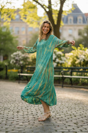 Forest Whisper Maxi Dress