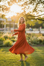 Terracotta Dress