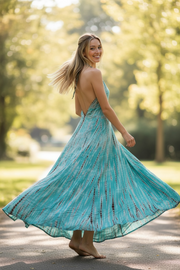 Turquoise Maxi Dress