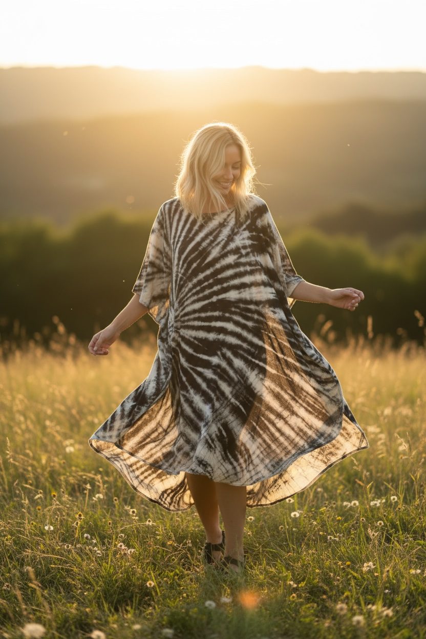 Desert Zebra Dress
