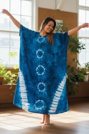 Ocean Circle Waves Kaftan