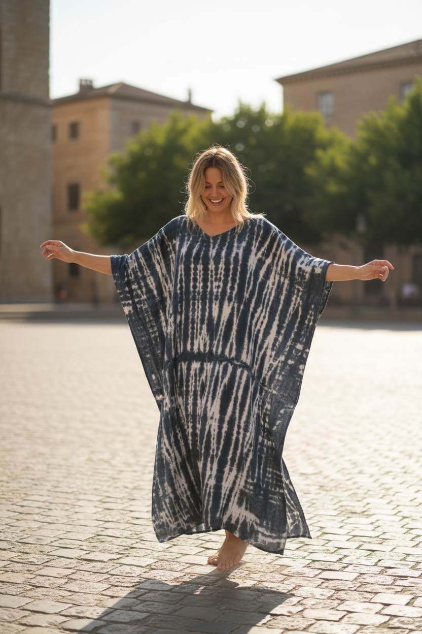 Earth Shadow Kaftan