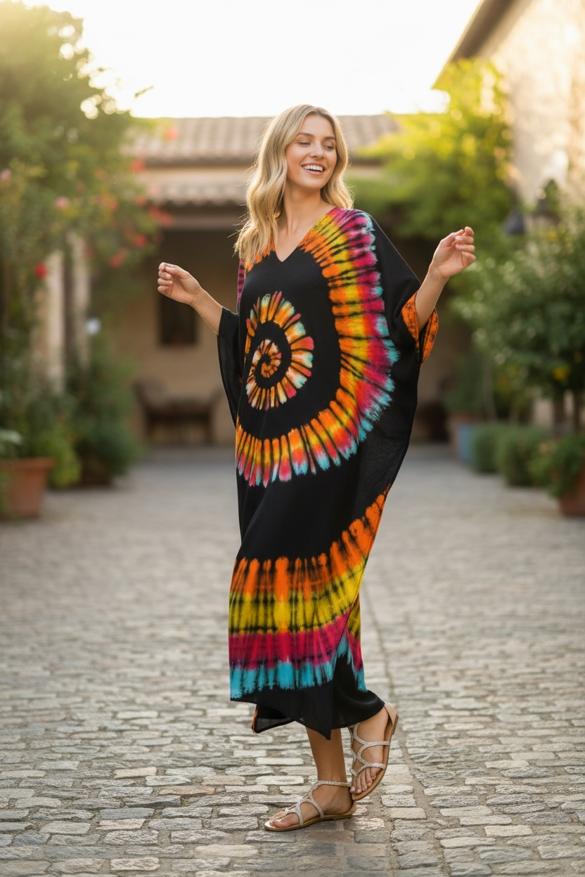 Sunburst Spirit Kaftan