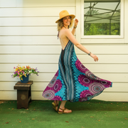 Bohemian Jewel Maxi Dress