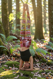 Sunburst Flow Tie-Dye Leggings