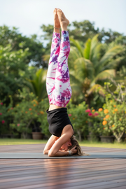 Wild Bloom Tie-Dye Leggings